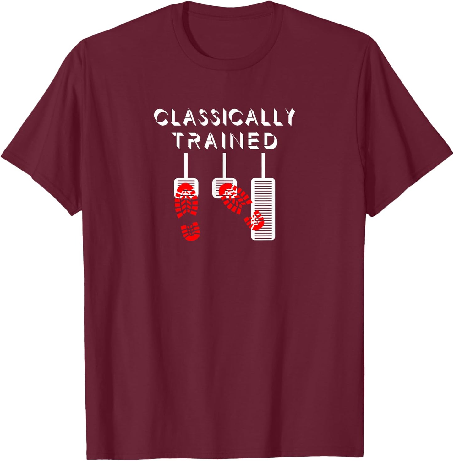 Manual Gear Shift Billet Shift Manual Transmission T-Shirt - T-Shirt | Maroon