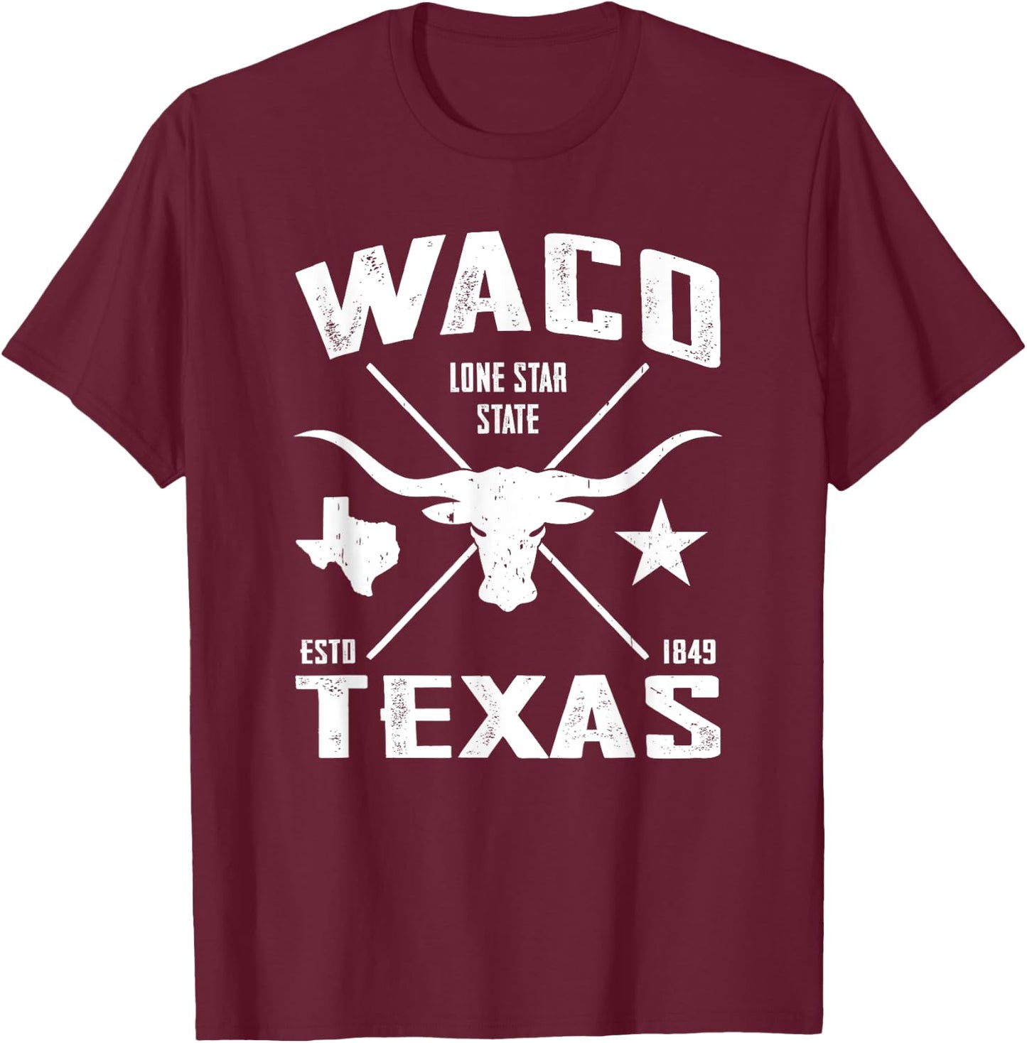 Waco T-Shirt - T-Shirt | Maroon