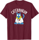 Caterinarian Cat Doctor Veterinarian Women Kids T-Shirt - T-Shirt | Maroon
