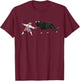 Rodeo Clown Funny Bull Fighting Lover Gag Bullfighter Outfit T-Shirt - T-Shirt | Maroon