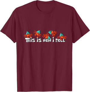 Hermit Crab Lover Kids Pet Funny Hermit Crab T-Shirt - T-Shirt | Maroon