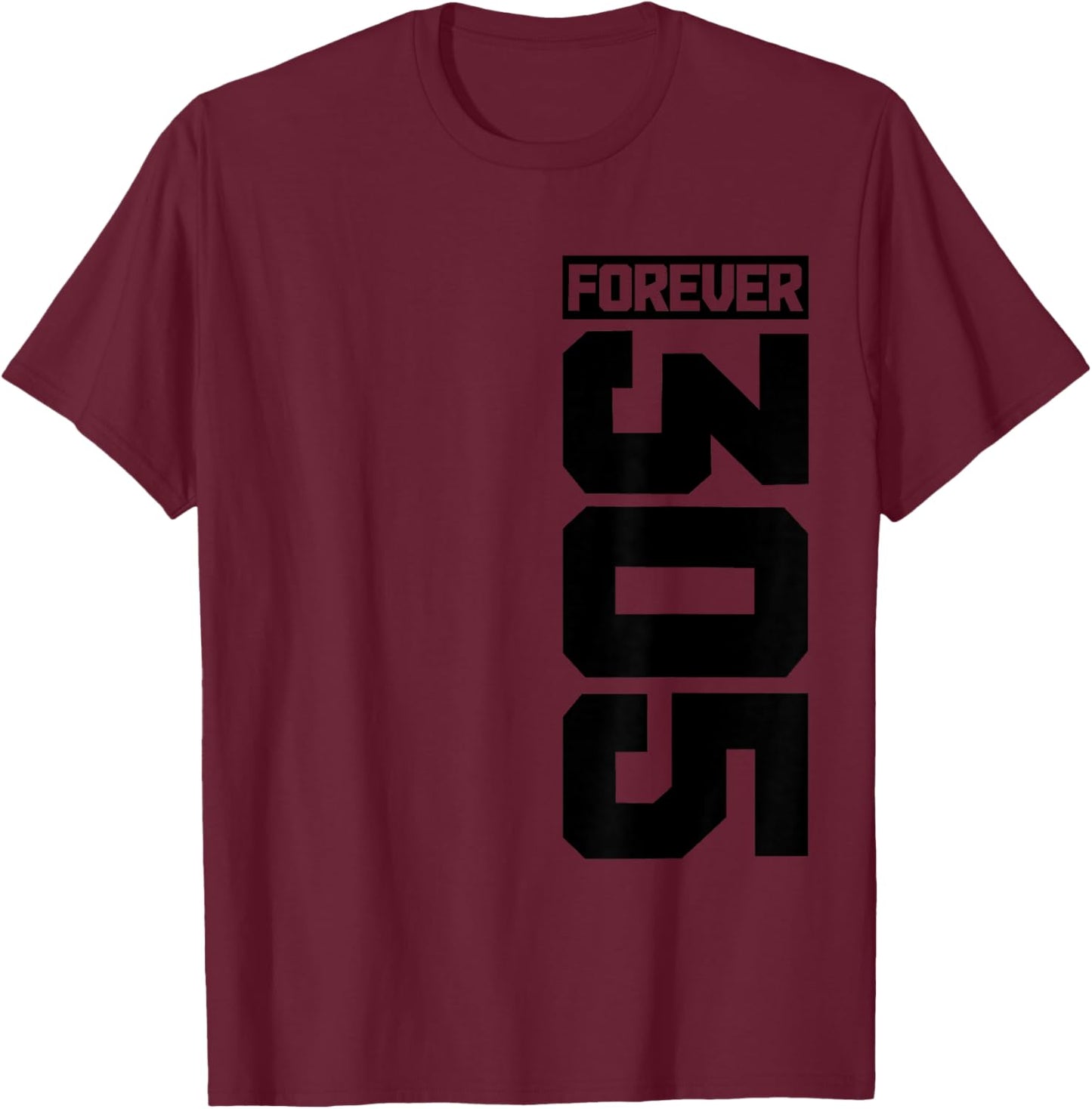 Miami Florida 305 Area Code Forever Vintage FL T-Shirt - T-Shirt | Maroon