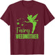 Fairy weedmother, Cute fairy Cannabis Weed Marijuana mom T-Shirt - T-Shirt | Maroon