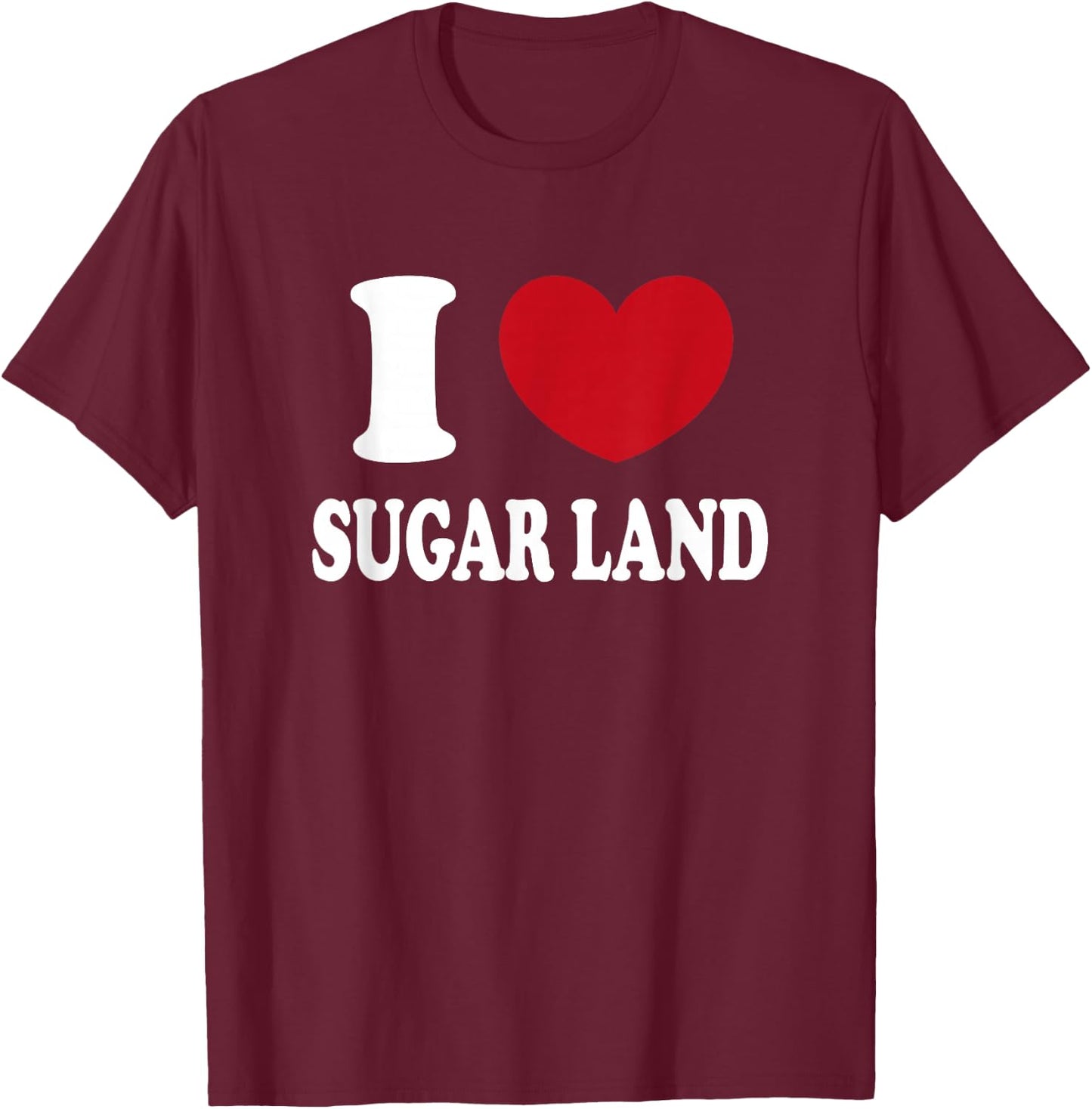 Sugar Land T-Shirt - T-Shirt | Maroon