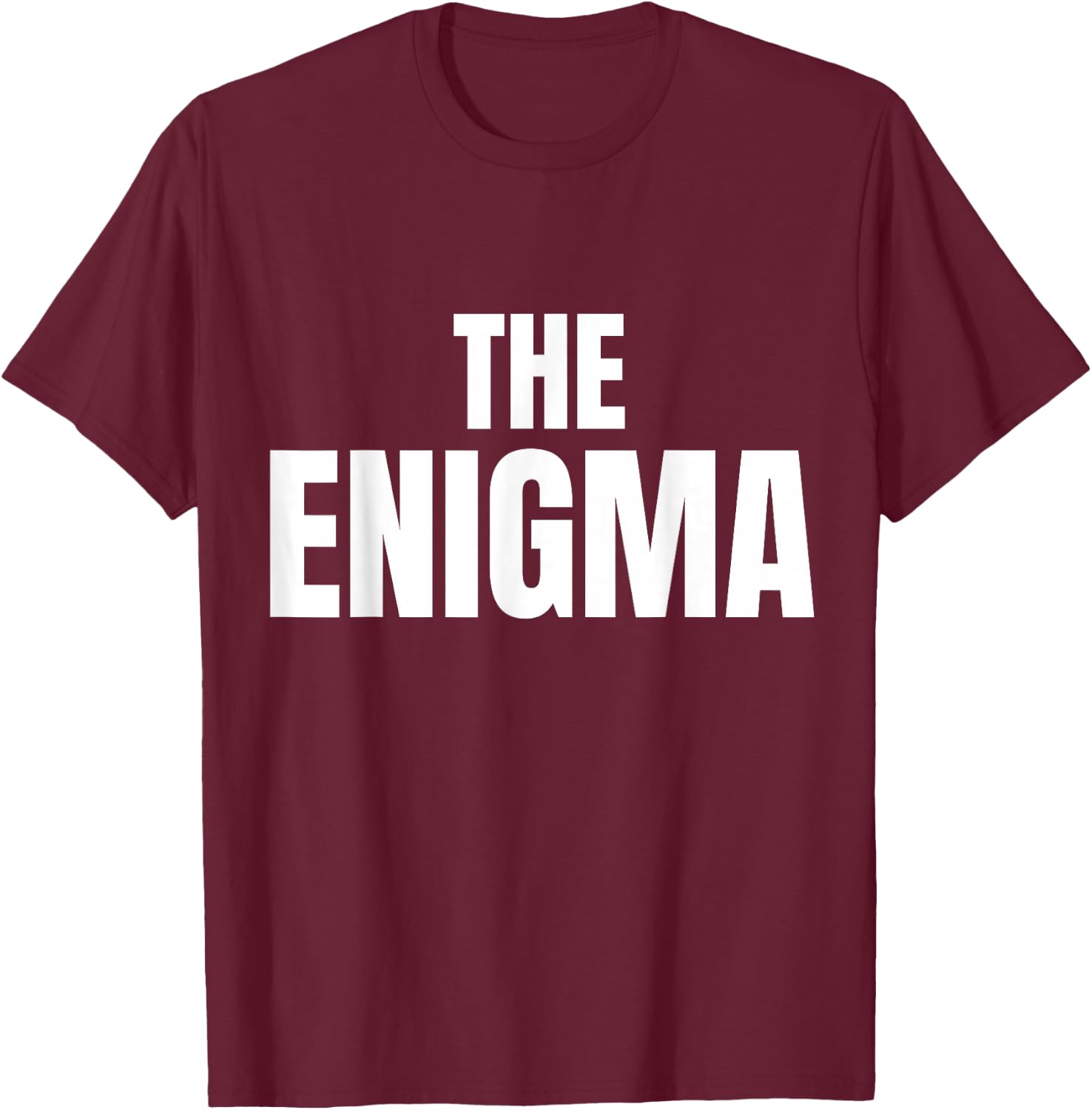 The Enigma T-Shirt - T-Shirt | Maroon