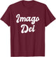 Imago Dei Image Of God Creation Scripture Genesis Theology T-Shirt - T-Shirt | Maroon