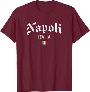 Napoli Italy T-Shirt - T-Shirt | Maroon