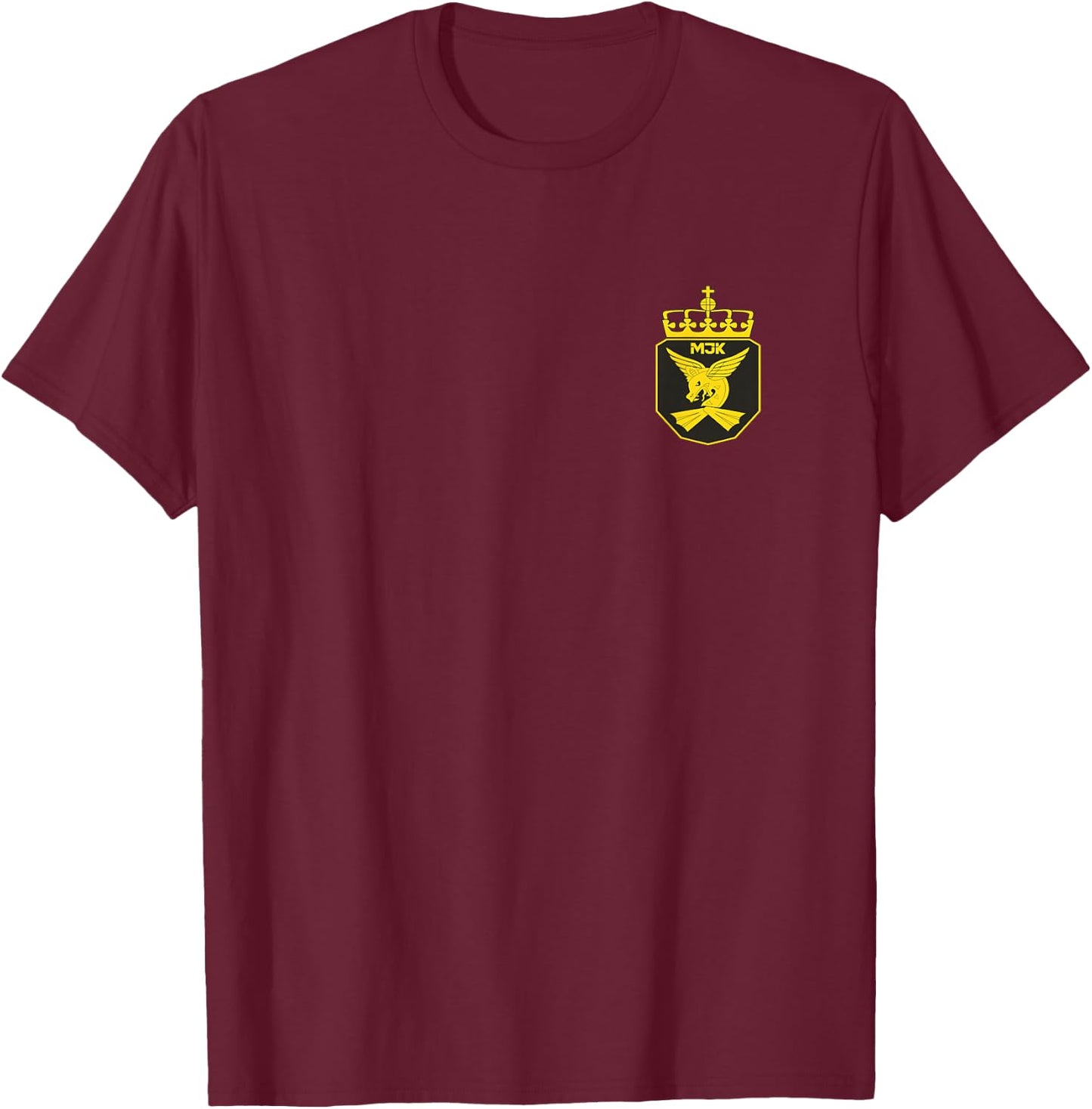 Norwegian Military Special Force Marinejeger Norway Army T-Shirt - T-Shirt | Maroon