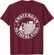 Amsterdam Holland Skyline Amsterdam Netherlands T-Shirt - T-Shirt | Maroon