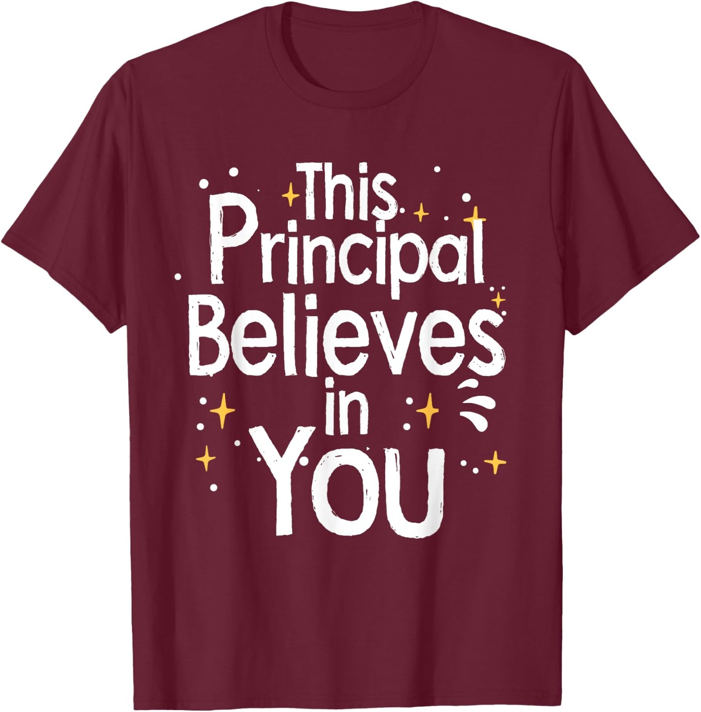 Cute Principal Design Women School Head Principal T-Shirt - T-Shirt | Maroon