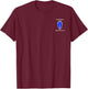 Infantry School Follow Me Patch T-Shirt - T-Shirt | Maroon