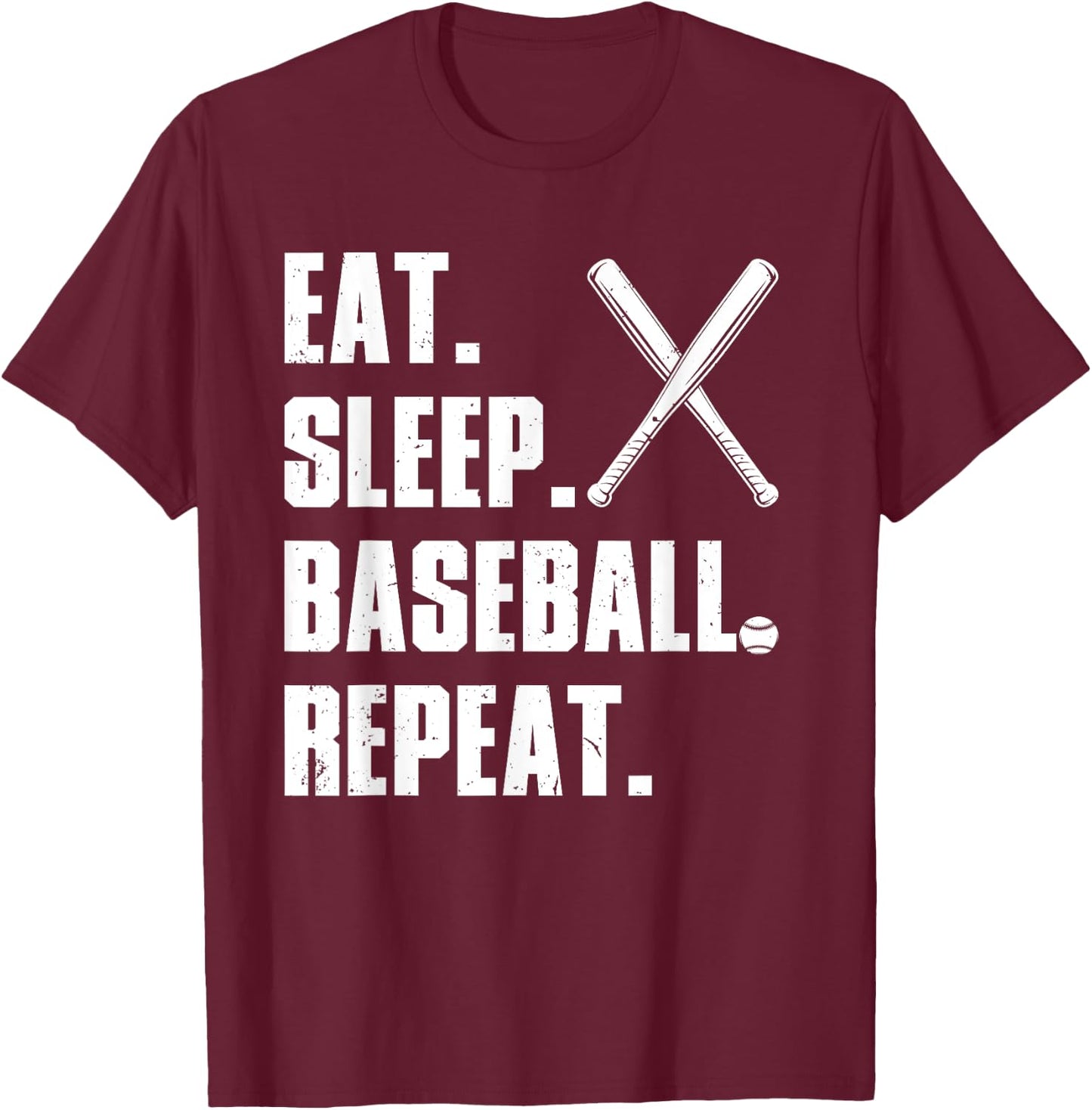 Funny Baseball Design Women Baseball Player Sports T-Shirt - T-Shirt | Maroon