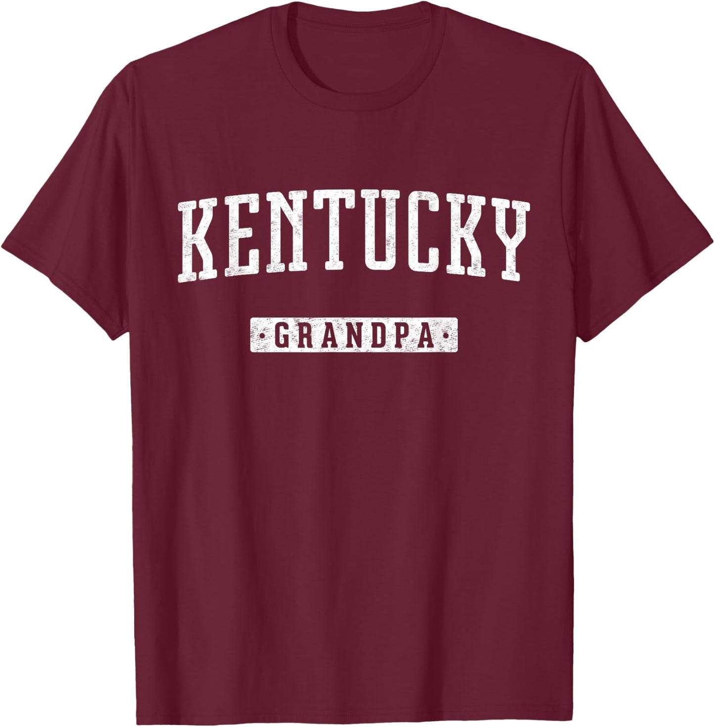 Kentucky Grandpa Vintage T-Shirt - T-Shirt | Maroon
