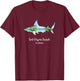Fort Myers Beach Souvenir or Group Vacation Gift T-Shirt - T-Shirt | Maroon
