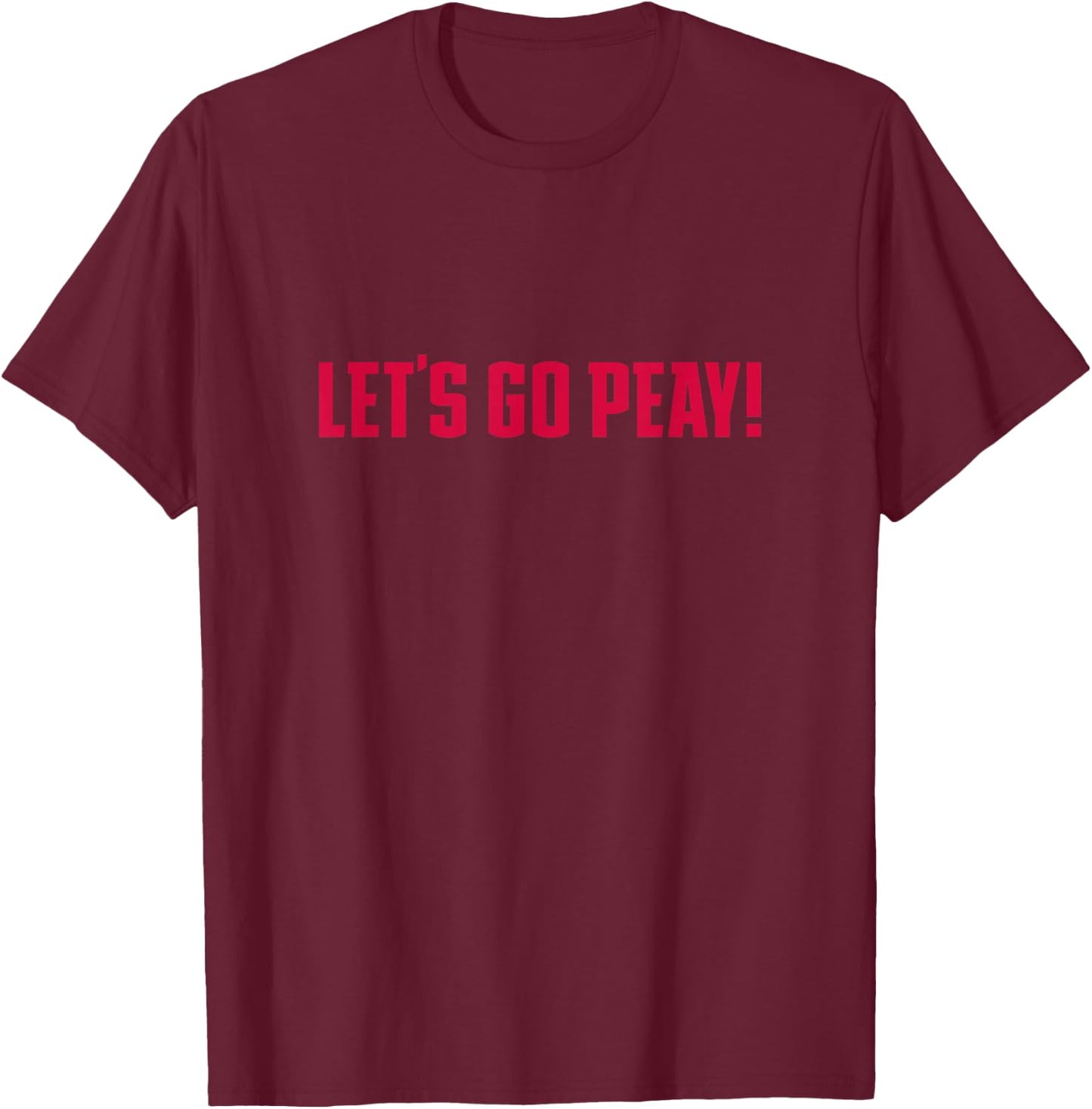 License Champs Austin Peay State Governors -Youth Black Cotton, Polyester Blend T-Shirt - T-Shirt | Maroon