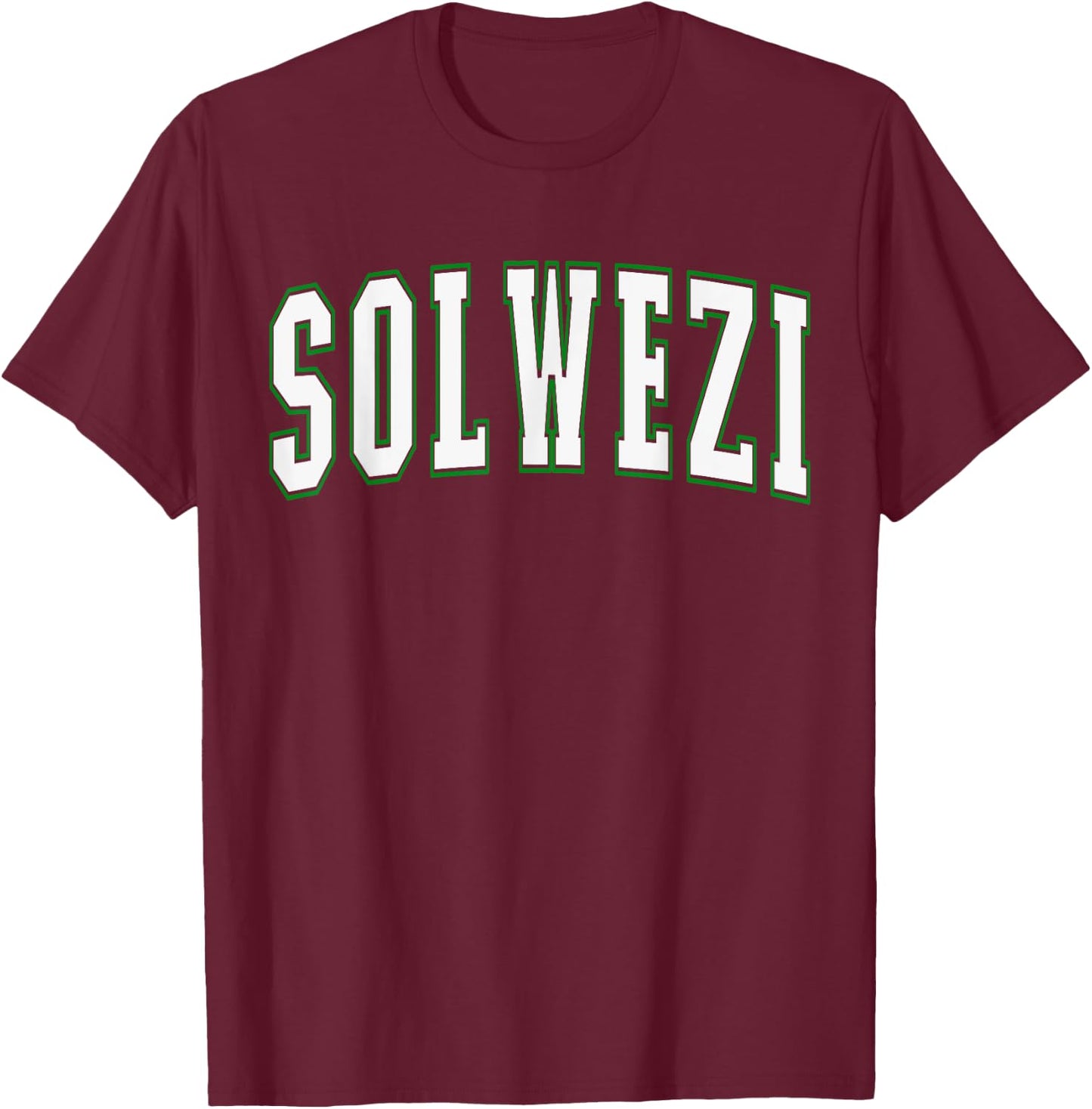 Solwezi Zambia Lover Proud Zambian Souvenirs Solwezi T-Shirt - T-Shirt | Maroon