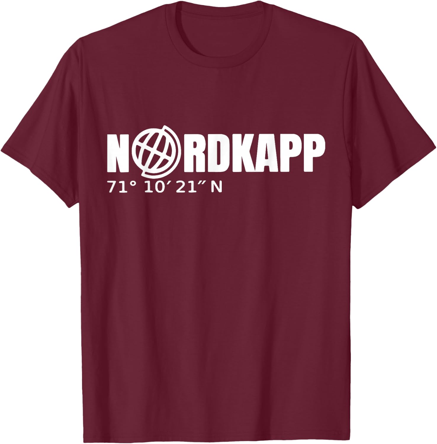 North Cape - North Cape - North Cape T-Shirt - T-Shirt | Maroon