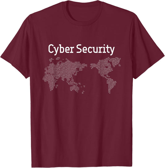 Cyber Security Shirts Cyber Security - IT Professional Network Engineer Hacker T-Shirt - T-Shirt | Maroon