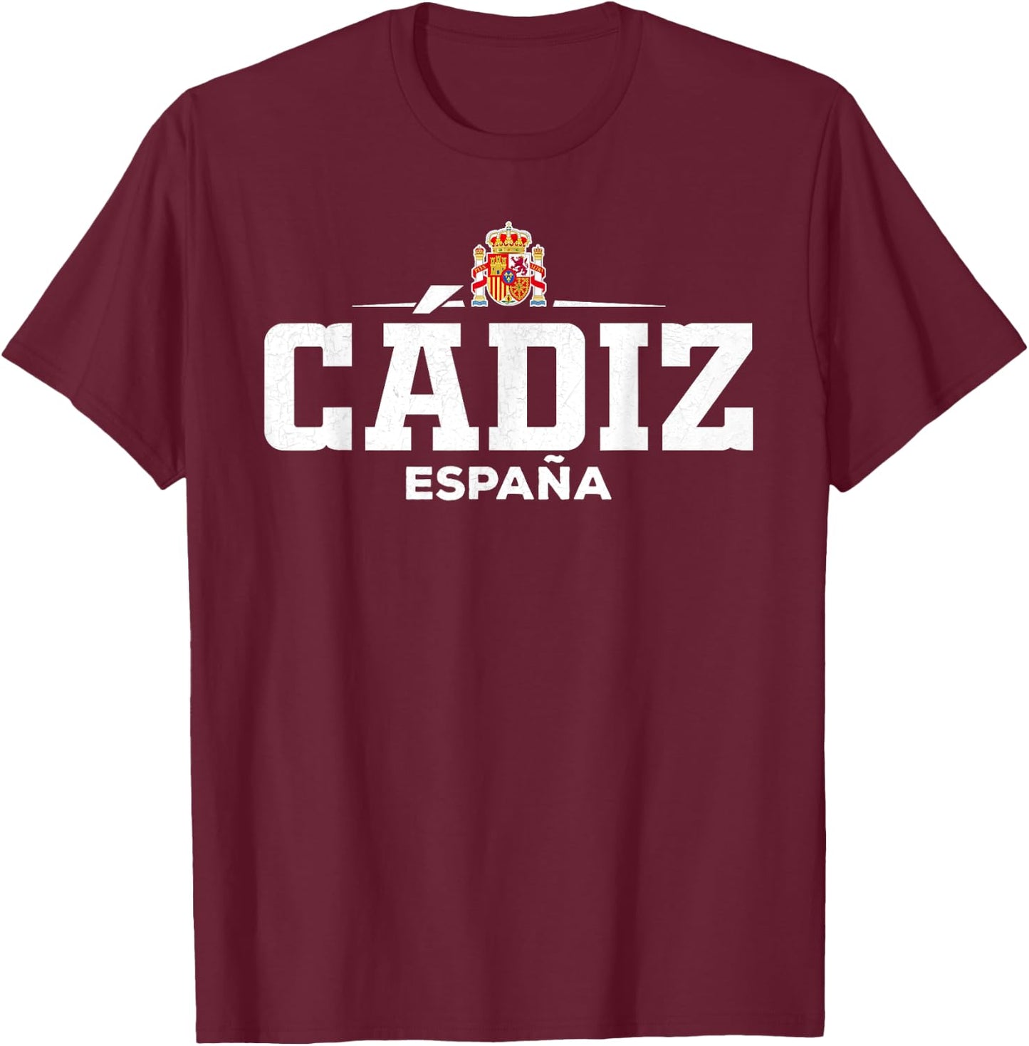 Cadiz Espana / Spain T-Shirt - T-Shirt | Maroon
