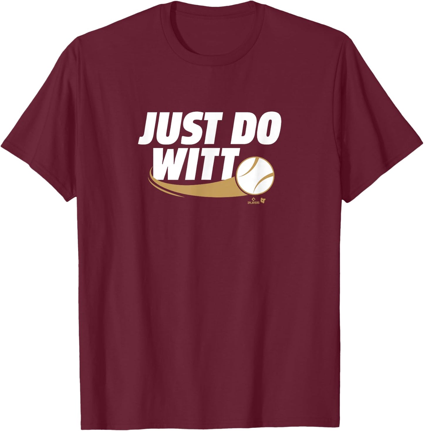 Bobby Witt Jr: Just Do Witt - Kansas City Baseball T-Shirt - T-Shirt | Maroon