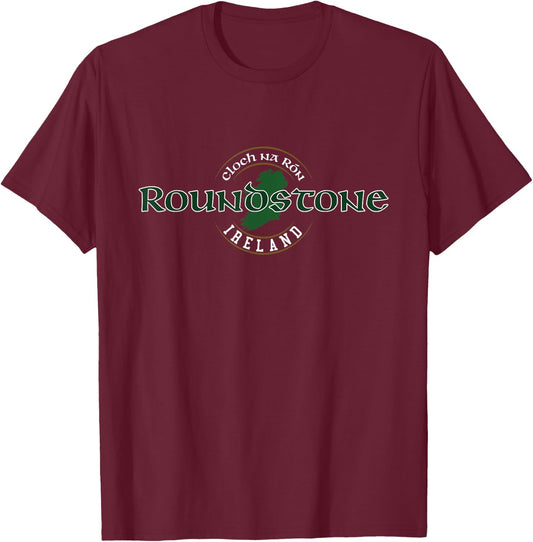 Roundstone Ireland T-Shirt - T-Shirt | Maroon