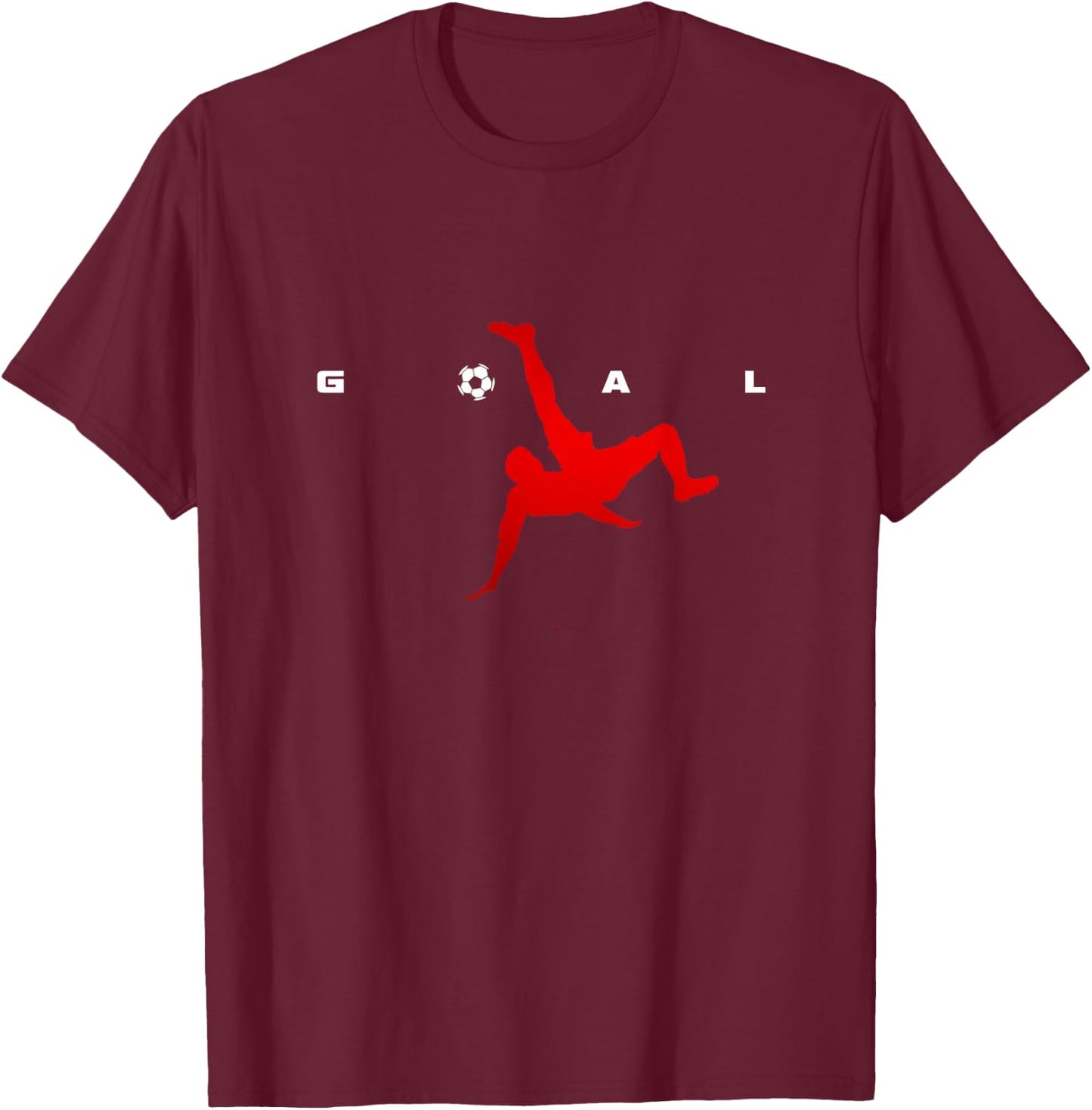 Soccer Apparel - Soccer T-Shirt - T-Shirt | Maroon