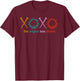 XoXo The Original Love Letters Jesus Christian Lover T-Shirt - T-Shirt | Maroon