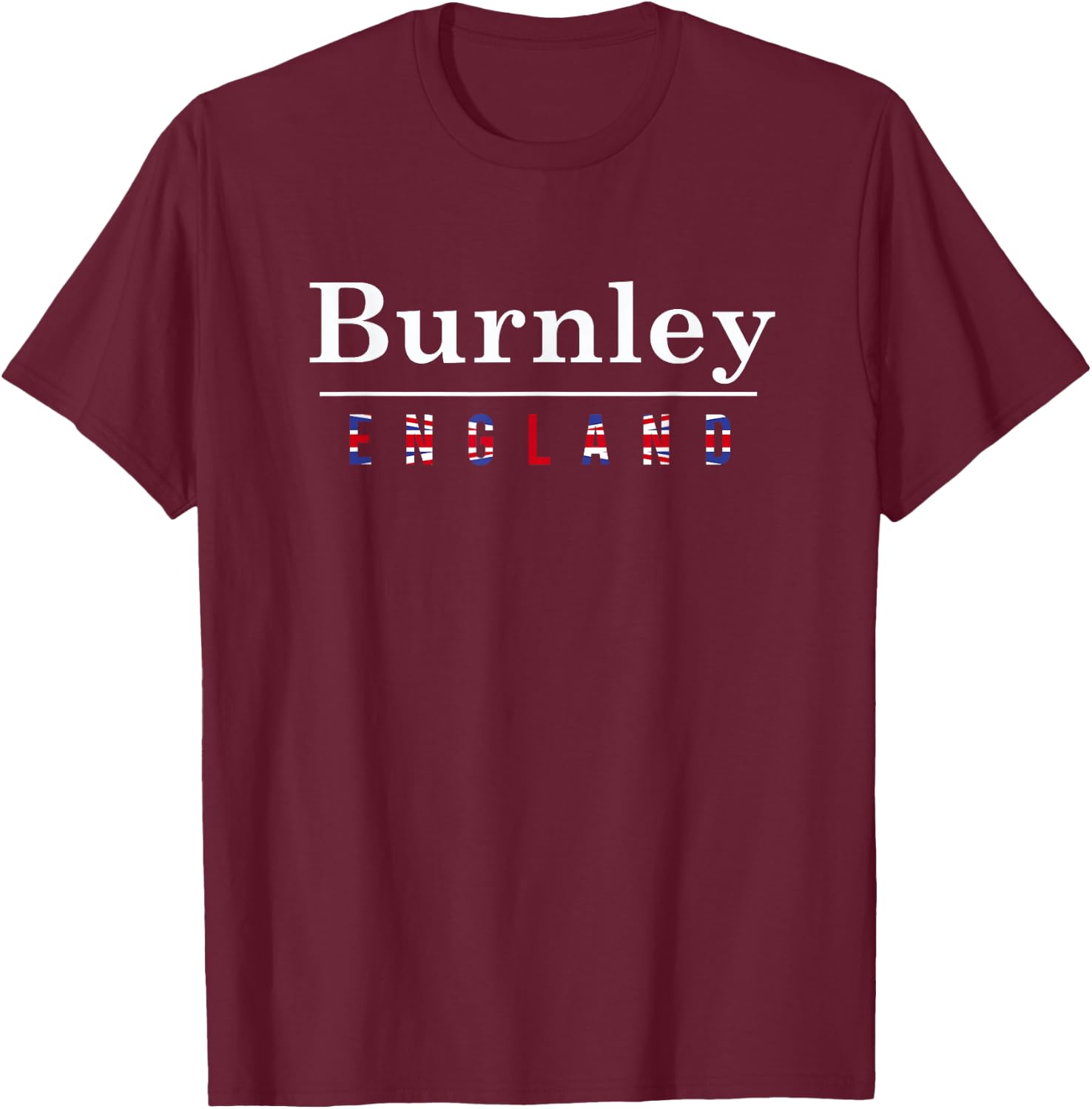 Burnley England T-Shirt - T-Shirt | Maroon