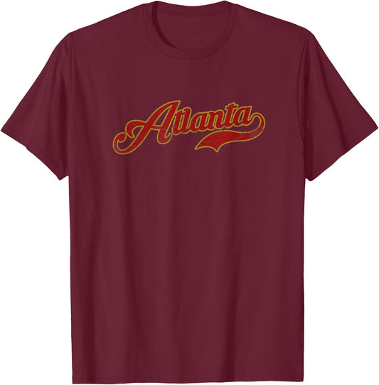 Atlanta Soccer fan vintage T-Shirt - T-Shirt | Maroon