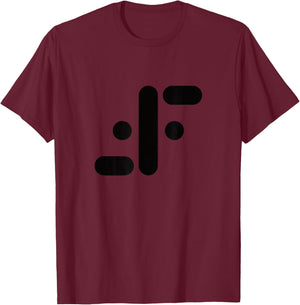 EGB. Series of the 80s. V Visitors T-Shirt - T-Shirt | Maroon