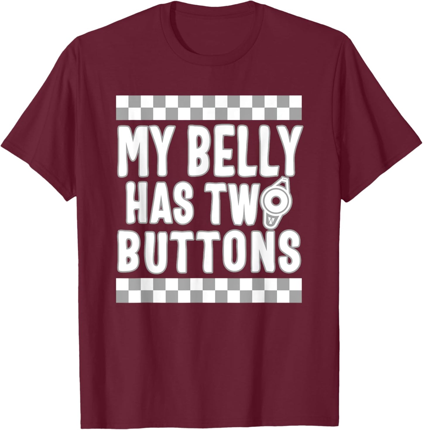 Feeding Tube My Belly Has Two Buttons Kids Feeding Tubie Hea T-Shirt - T-Shirt | Maroon