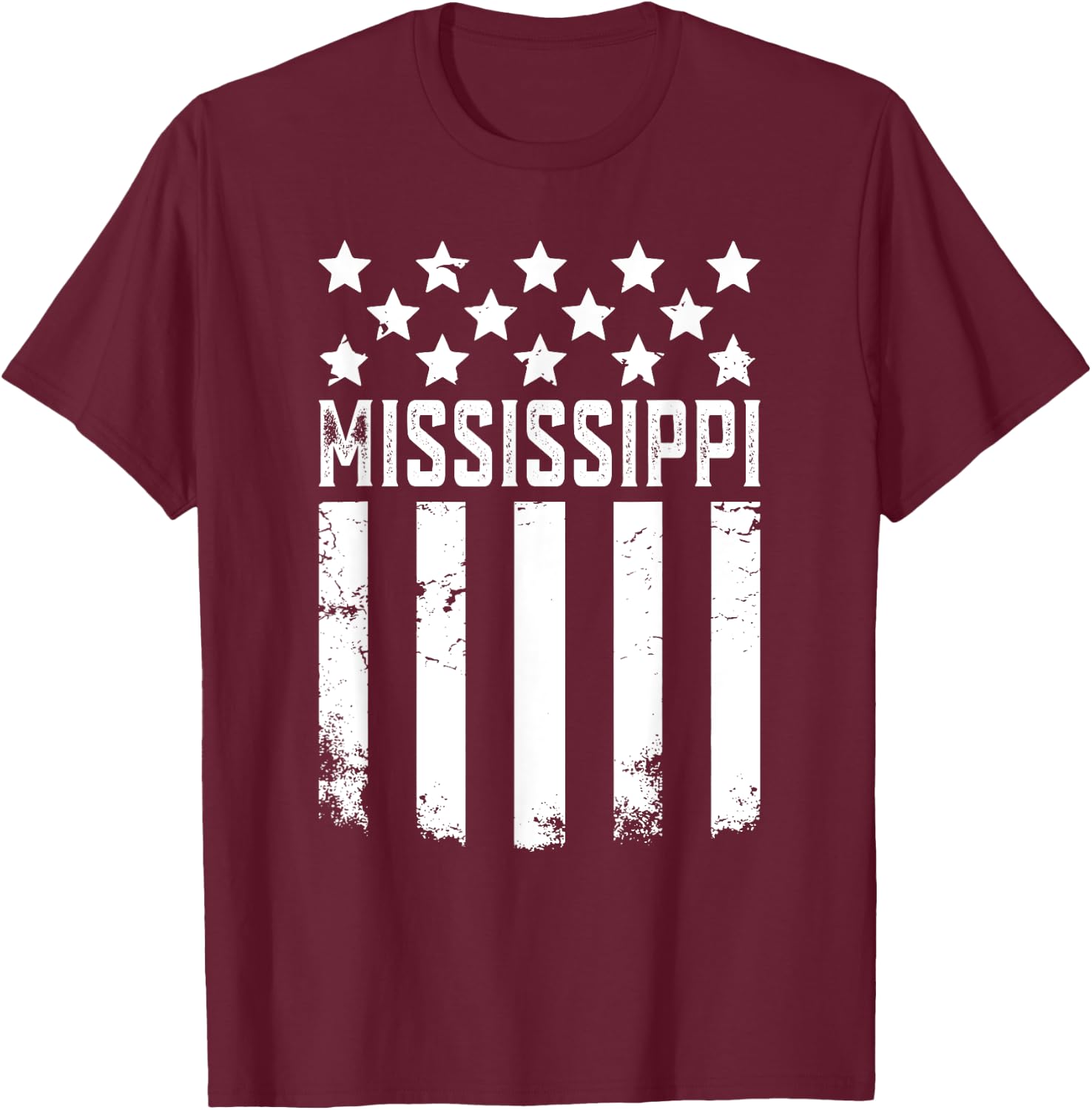 Mississippi T-Shirt - T-Shirt | Maroon