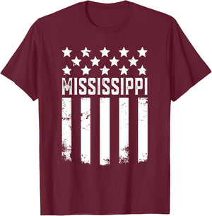 Mississippi T-Shirt - T-Shirt | Maroon