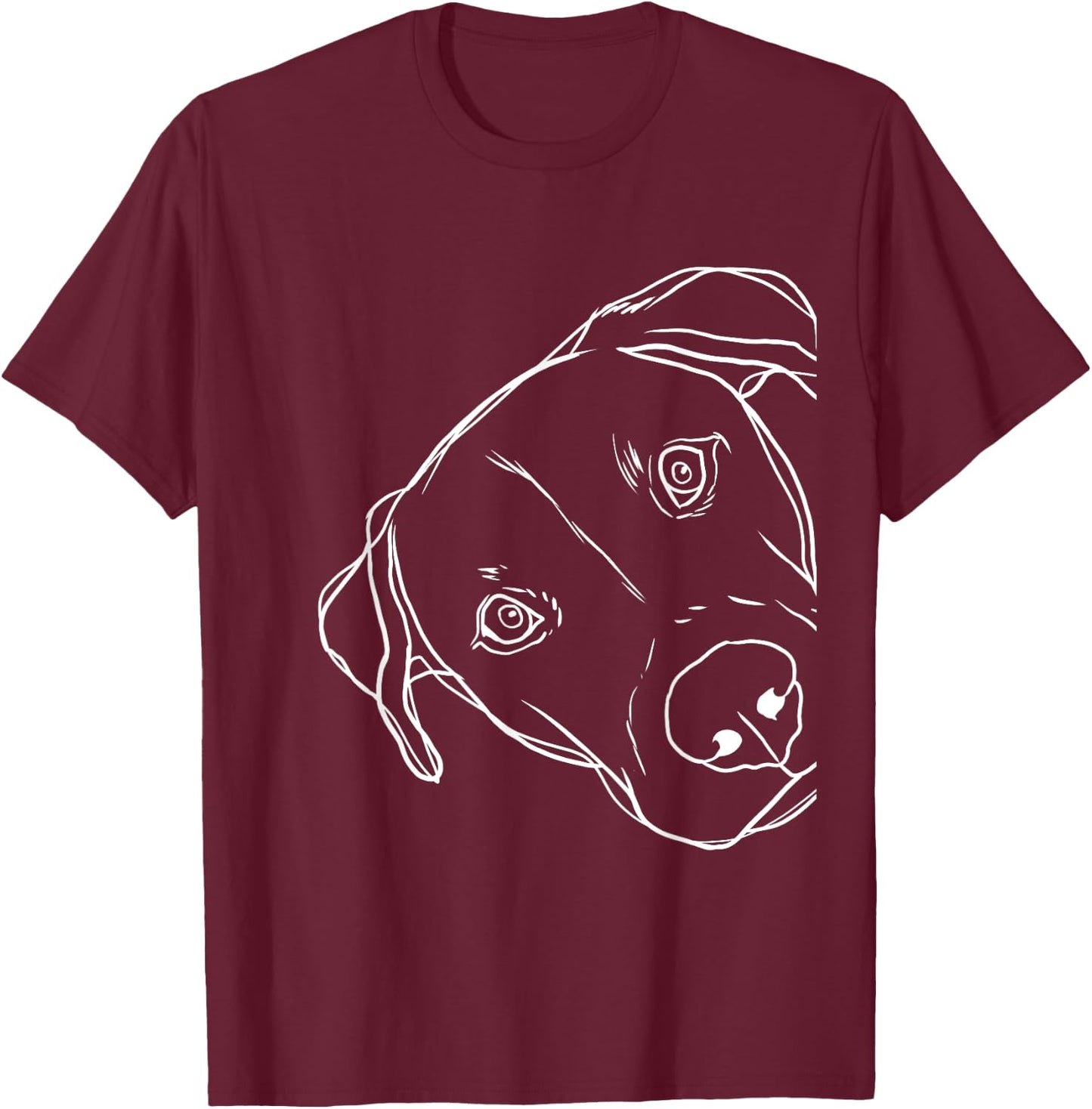 Dog Funny Black Mouth Cur Women Girls Kids T-Shirt - T-Shirt | Maroon