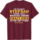 Cool Stepdad Father Step Dad Parenthood Stepfather T-Shirt - T-Shirt | Maroon