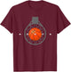 Basketball Clothing for Basketball Players -Adults, -Kids Black Basketball T-Shirt - T-Shirt | Maroon