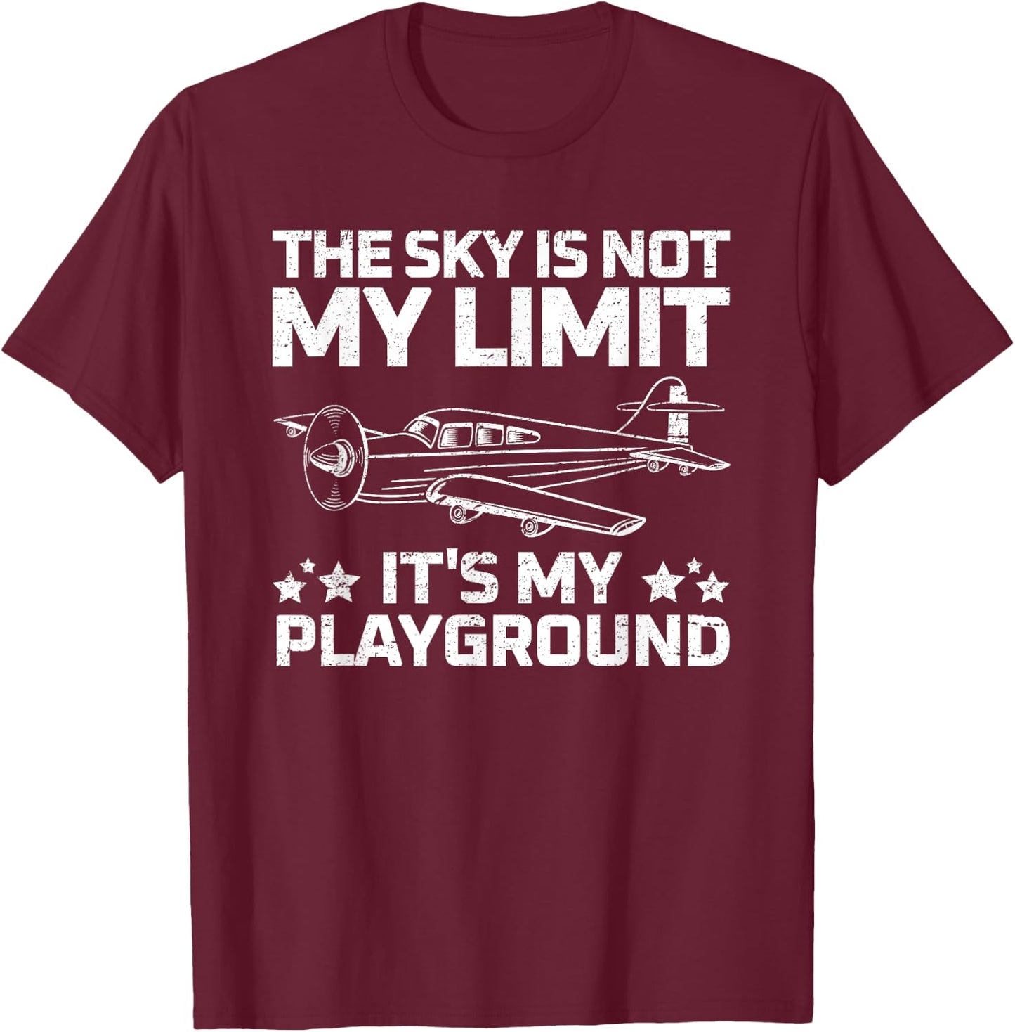 Best Airplane Women Aviation Airplanes Plane Pilot T-Shirt - T-Shirt | Maroon