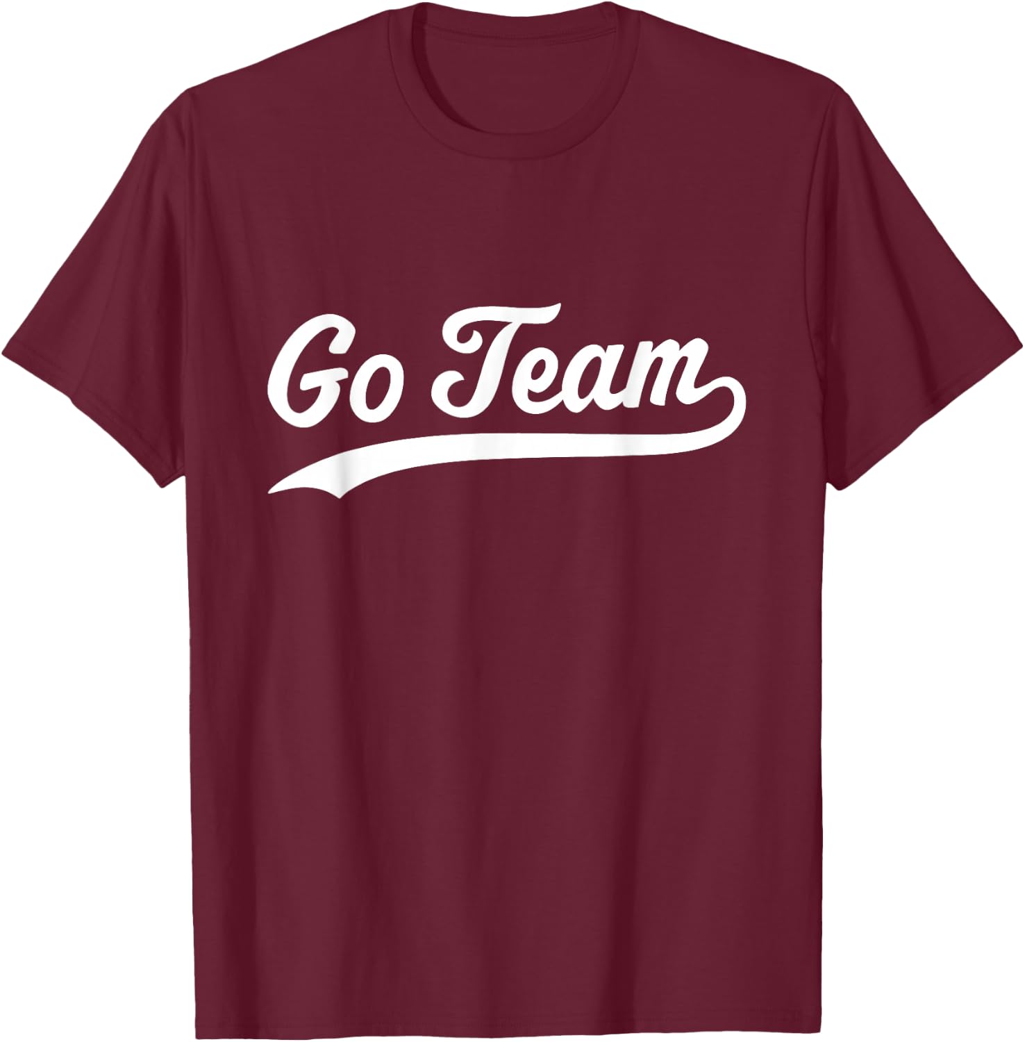 Go Team T-Shirt - T-Shirt | Maroon