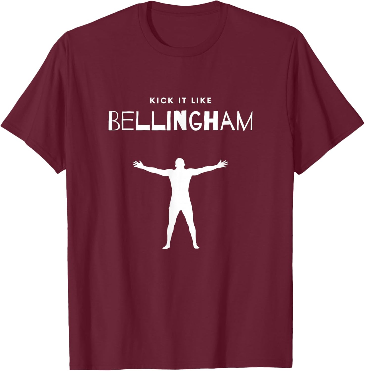 Kick it like BELLINGHAM T-Shirt - T-Shirt | Maroon