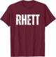 Rhett T-Shirt - T-Shirt | Maroon