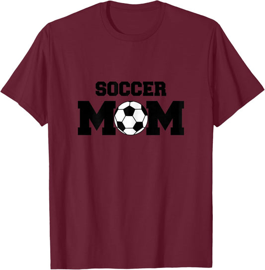 Soccer Mom T-Shirt - T-Shirt | Maroon
