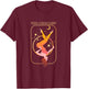 Aerialist | Hoop Silks Acrobat Circus | Aerial Acrobatics T-Shirt - T-Shirt | Maroon