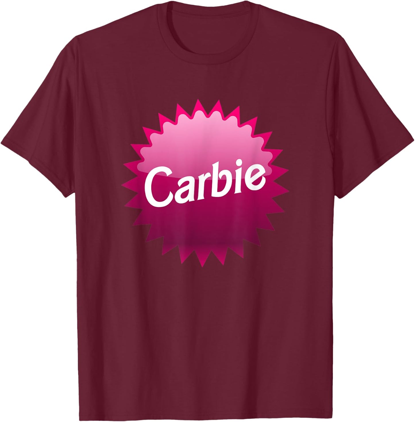 Carbie Funny Carbs and Dieting Childhood Doll T-Shirt - T-Shirt | Maroon