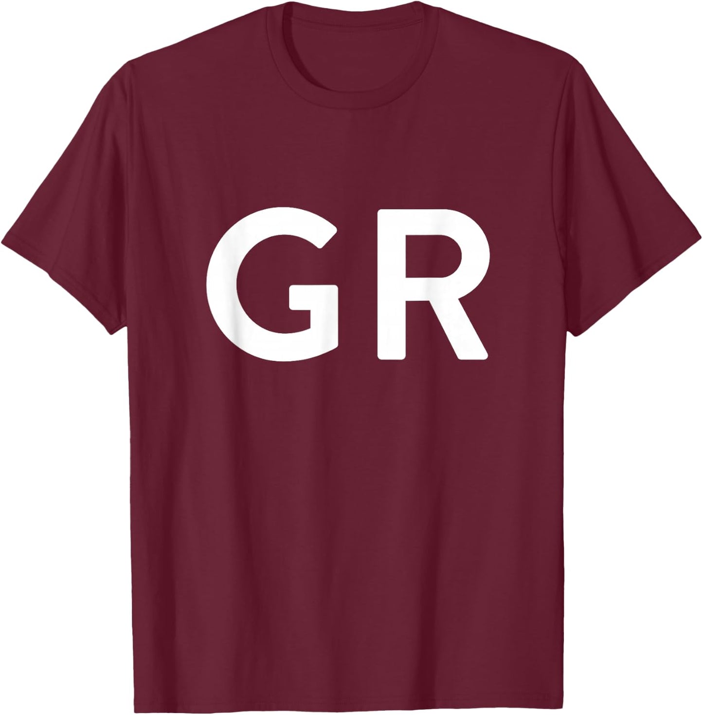 GR - Greece Three Part Combo Design - Greek Flag Part 1 T-Shirt - T-Shirt | Maroon