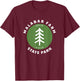 Malabar Farm State Park Ohio OH Tree Outdoors Forest T-Shirt - T-Shirt | Maroon