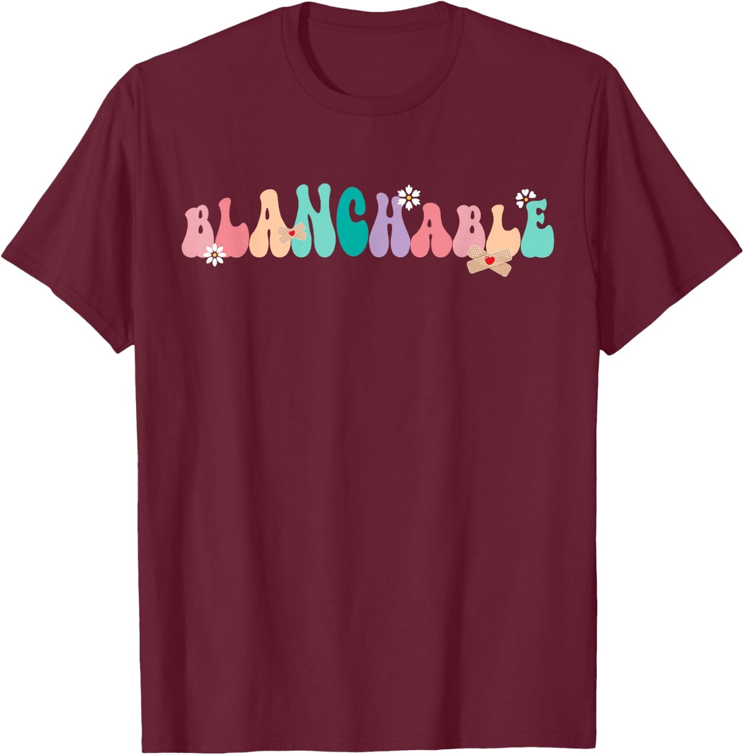 Groovy Wound Care Nursing For Wound Care Nurse Women's Classic Nurse T-Shirt - T-Shirt | Maroon