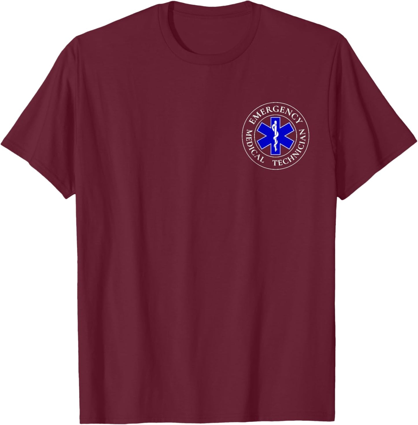 EMT Emergency Medical Technician Uniform First Aid Men Women T-Shirt - T-Shirt | Maroon