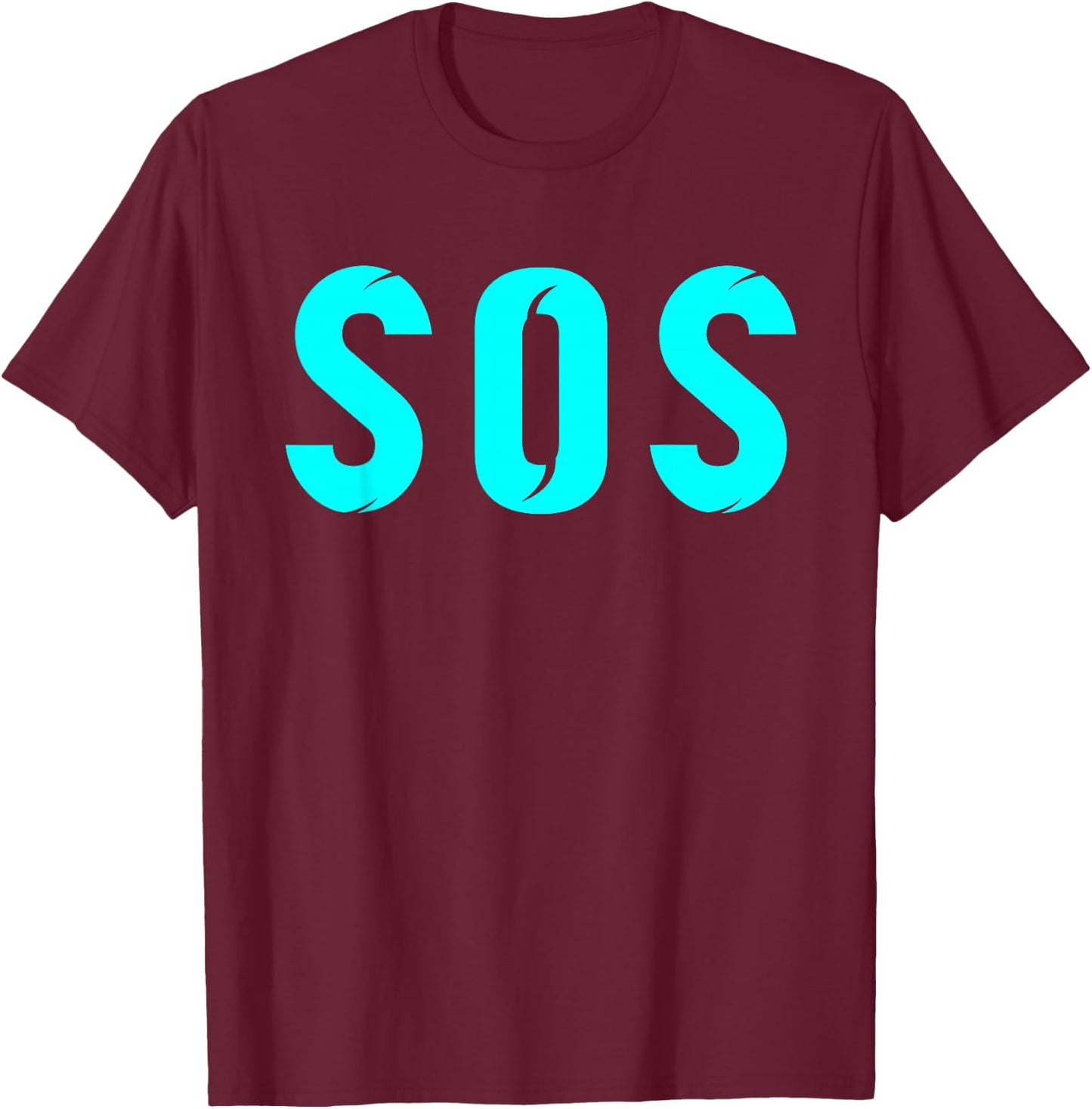 SOS T-Shirt - T-Shirt | Maroon