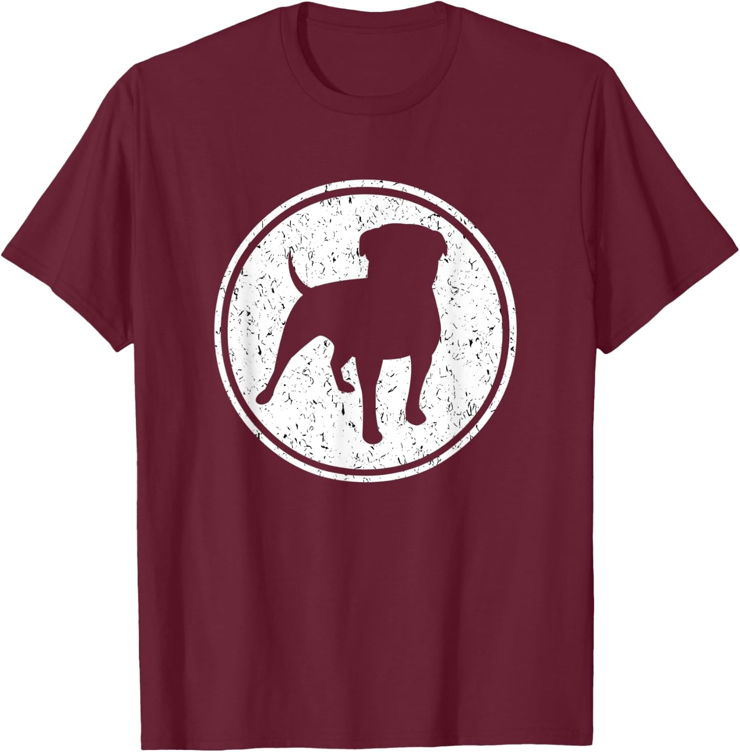 Pitbull Dog Pitt Bull Bully T-Shirt - T-Shirt | Maroon