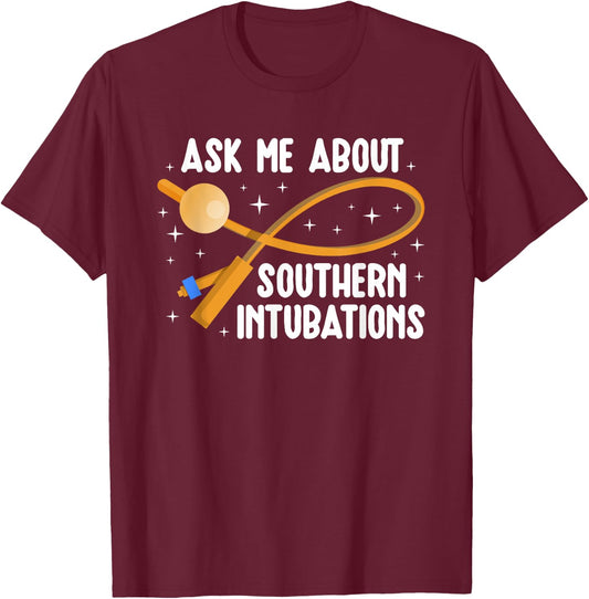 Funny Urology Nurse Urology Nursing T-Shirt - T-Shirt | Maroon